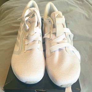 White Adidas Running Shoe